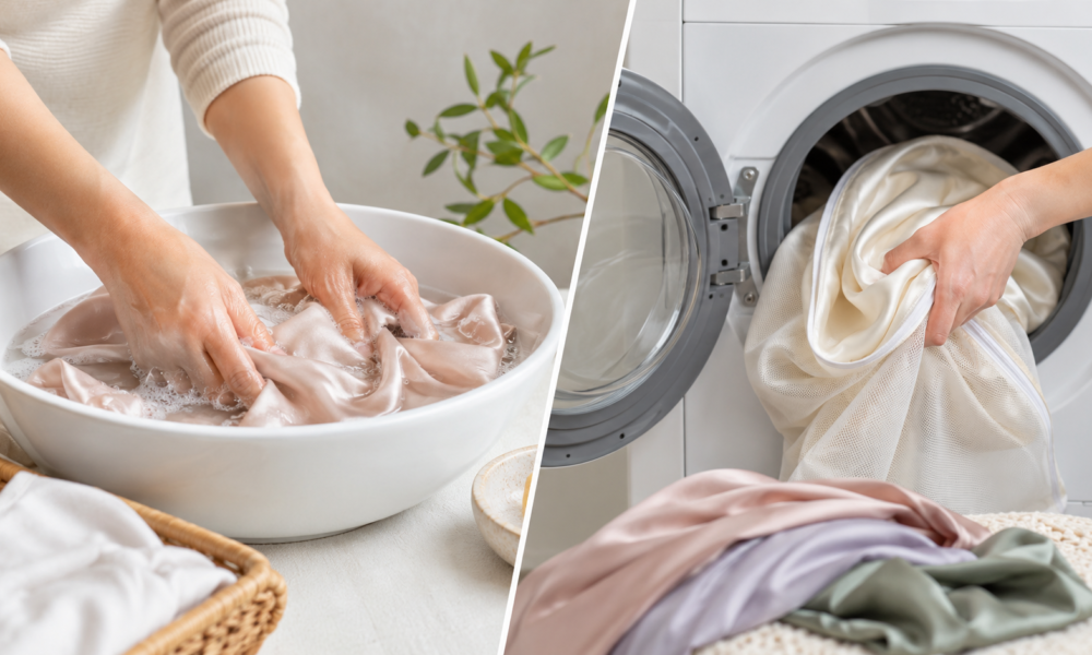 washing silk