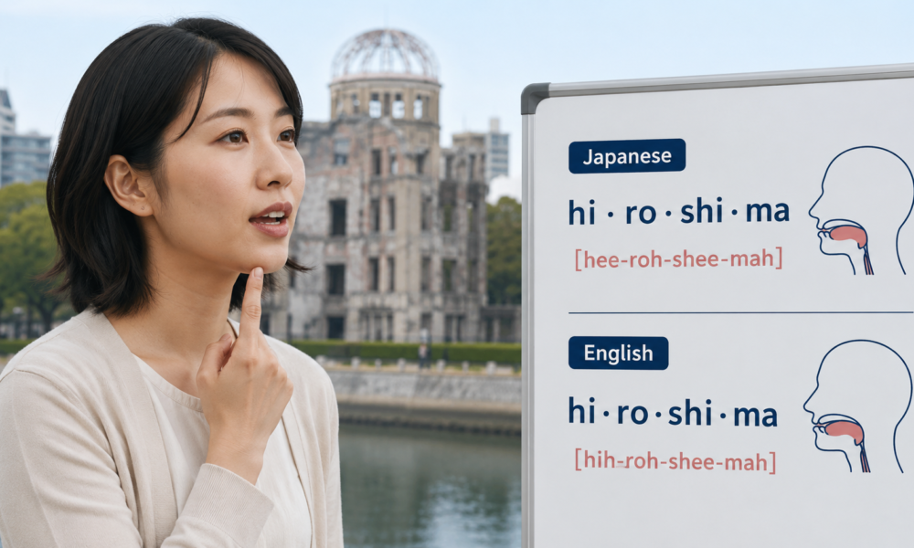 Hiroshima pronunciation