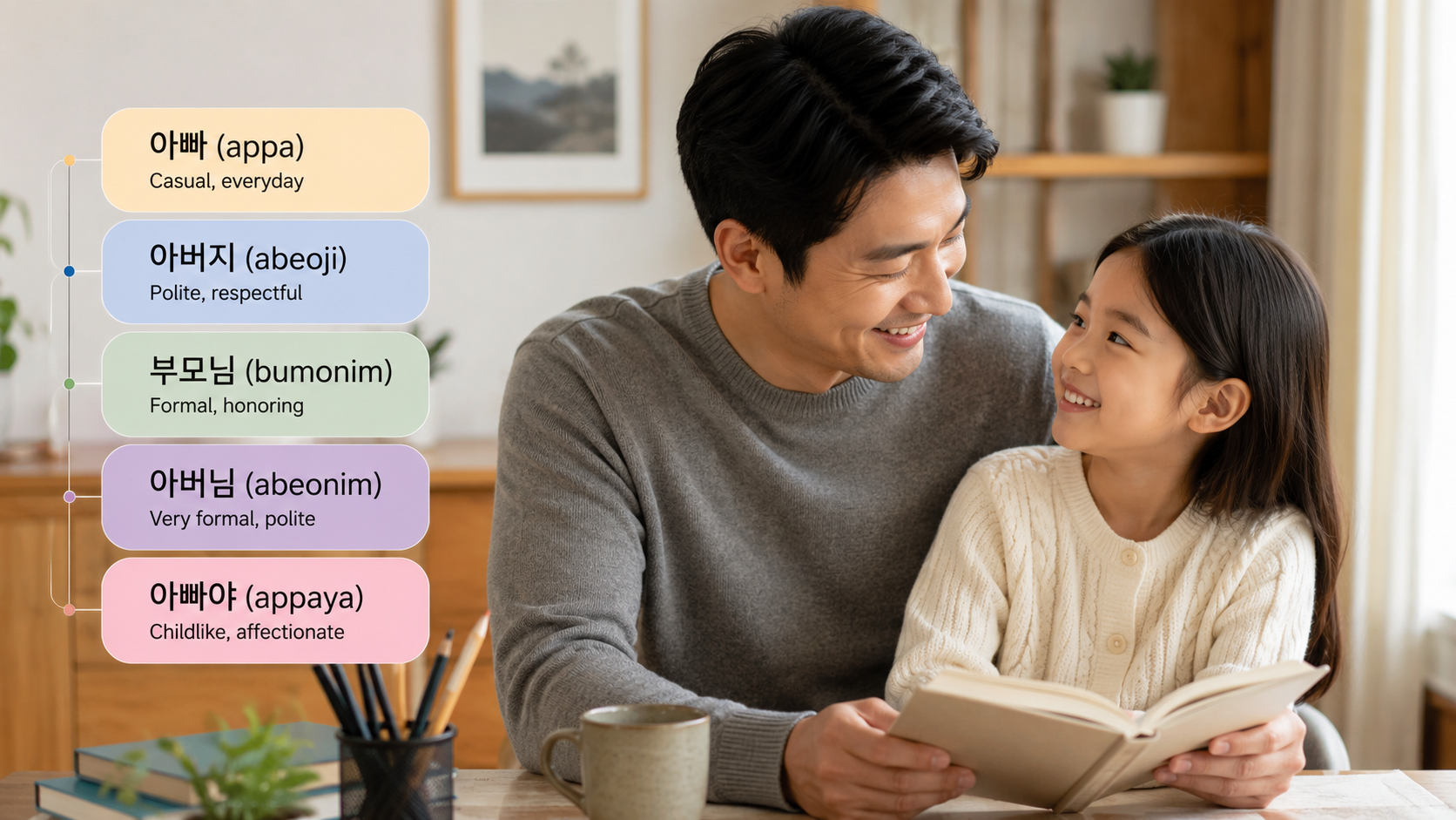 dad in Korean
