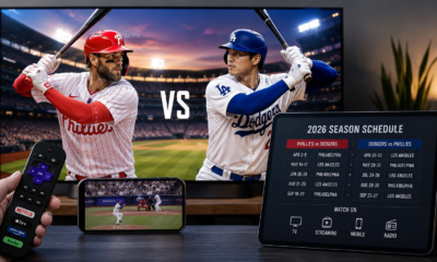 Watch Phillies vs Dodgers
